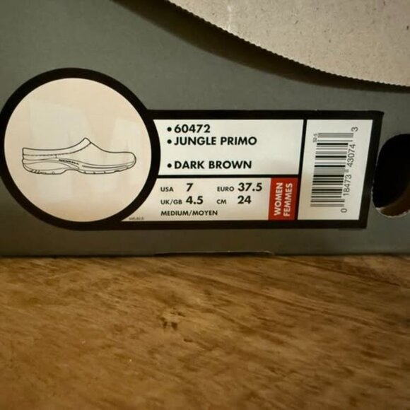 🆕 Jungle Primo Dark Brown Mules by Merrell - Size 7 - Picture 6 of 7